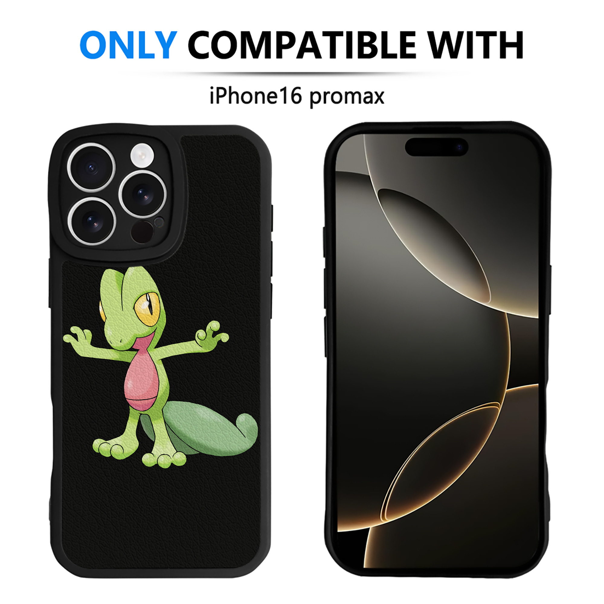 （画像用） ポケットモンスター Pokémon 【iPhone 16シリーズ対応】シリコンスマホケース（レザー調） 材質：シリコン